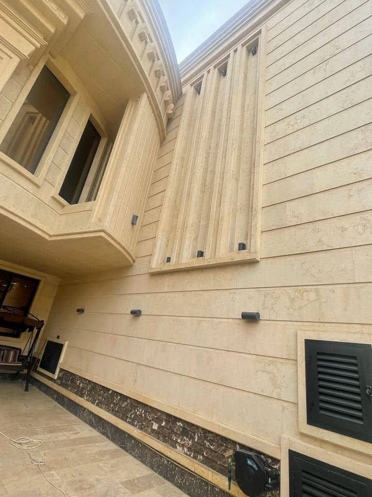 السلام عليكم بعض من اعمالنا لتغليف الواجهات بالمرمر وبأحدث الديكورات كادر متميز مع سرعة الانجاز ***********
