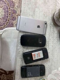 اجهزه للبيع  ايفون 6ذاكره ٣٢ جهاز شغال فقط كامره الوره شريط فاصل نوكيا...