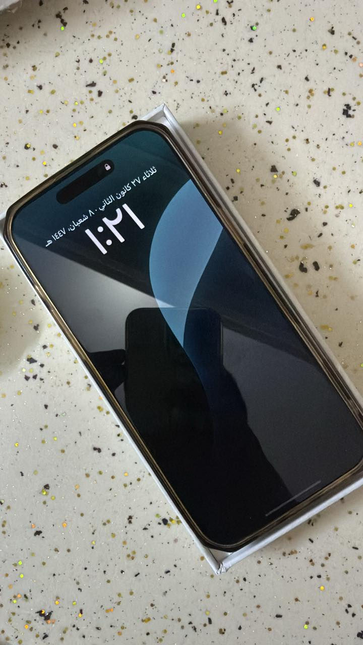 آيفون 16برو ماكس جديد مشحون 14 مره مستعجل على بيعته ***********
