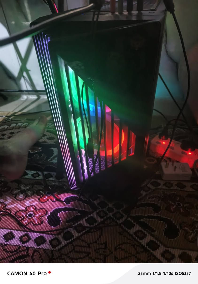 حاسبه للبيع مستعله نضيف ما مفتوحه ولا قطعه مع كراتين القطع 
I5 9600kf 
Ram 16 g t-force RGP
RTX 2060super 8g MSI
Motherboard z390b
Sad 256 g
HDD 1 t
 السعر ٨٠٠ المكان كوت


**إذا كنت صاحب هذا الإعلان وتريد حذفه لأي سبب، رجاءا أرسل رسالة إلى الدعم الفني**