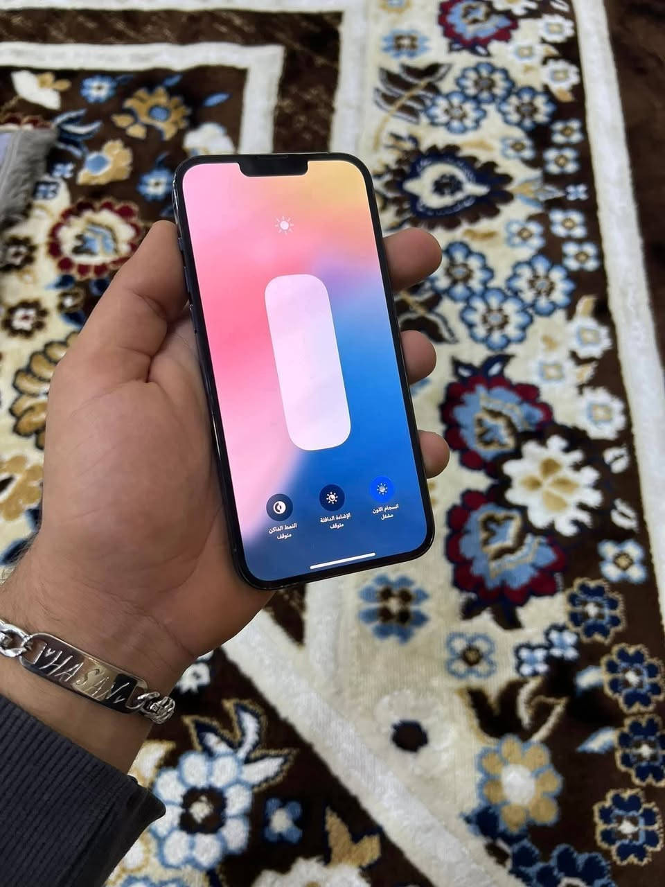 ايفون
13 برو ماكس
ذاكره 256
بطاريه 94
تك سيم
لون سمائي
نضافه فول 100
مامفتوح وشرط من كلشي وضمان اسبوعين
وبكج حمايه كامل للجهاز
للبيع


**إذا كنت صاحب هذا الإعلان وتريد حذفه لأي سبب، رجاءا أرسل رسالة إلى الدعم الفني**