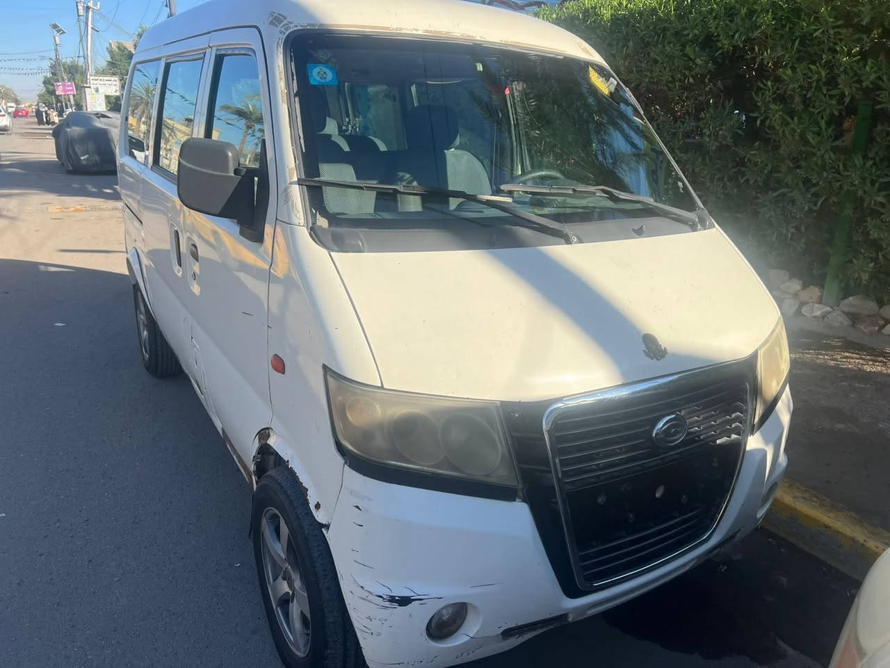 السلام عليكم
باص ٧ راكب جنو 
السيارة رقم خصوصي بغداد الرقم الجديد سيارة مدوشمة كامل جديد 30 ورقة وبيه مجال بسيط 
موديل ٢٠١٢ رقم نكليزي باقي ع ستلام


**إذا كنت صاحب هذا الإعلان وتريد حذفه لأي سبب، رجاءا أرسل رسالة إلى الدعم الفني**