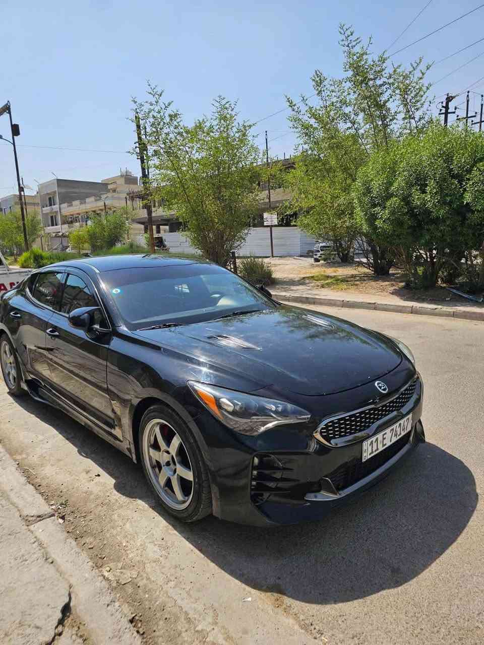 كيا ستنكر 2018 ماشيه 84الف ميل مواصفات ال GT1 حادثها بنيد فقط
بصمه 
تدفئه كشنات 
تحكمات ستيرن 
شاشه 
5 مودات قياده
شفتات 
مري شفط 
رادار 
كشنات جلد 
لد امامي خلفي 
كامره دواره 
عليها دبات وتفريغ
***********
