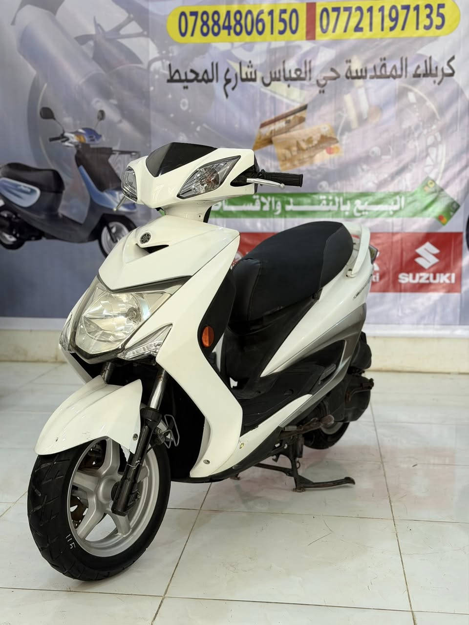 #سكنس_لد_ياباني_اصلي
مزاد اليابان كفالة عامة 
محرك 125cc
استان صفح كهربائي 
قبق نفخ
الدراجة بحالة الوكالة 
#البيع بالنقد والأقساط مصرف الرافدين فقط
العنوان كربلاء المقدسة حي العباس مقابل مولدة صدام 
‏بإدارة مصطفى السعدي 
***********
***********
اتصل وبيك خير وتدلل￼
