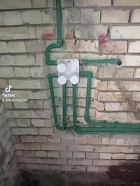 تاسيس كهربائيات والماء والمجاري كادر امير الشمري وتجهيز المواد من مجمع...