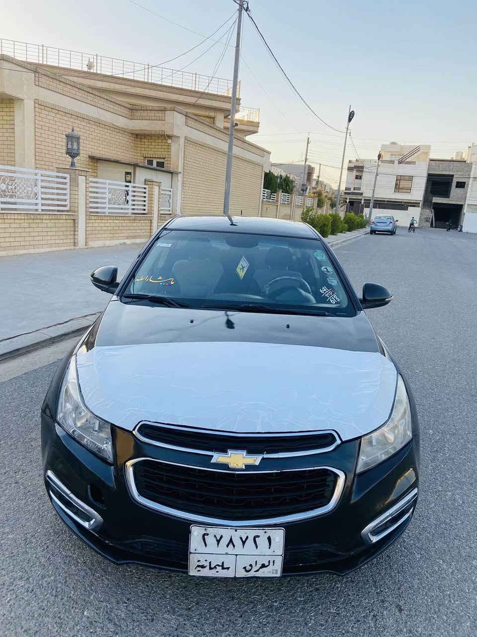 شۆفرلیت کروز مۆدیل٢٠١٧خلیجی شکل نوێ
٢پارچەی سبوغە بێ لێدران هەمووگیانی بەشەرت
گێرو مەکینەو هەموگیانی بەشەرت سعری٧٦$مجال
***********ڤایبەر واتسئاپ بشرط
شوێن هەولێر أربيل, العراق
