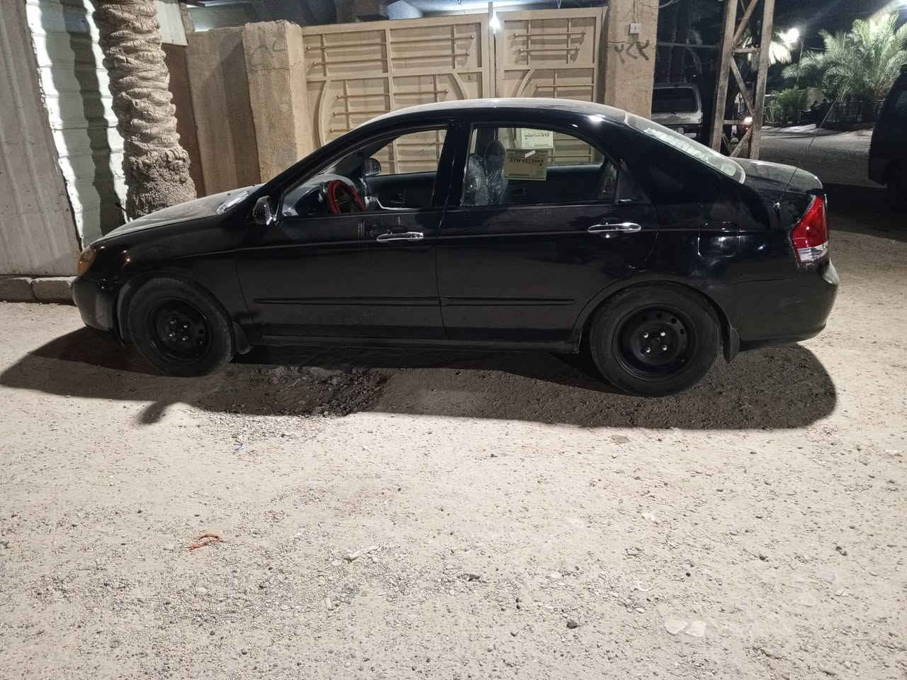 سلام عليكم كيا سبكترا موديل8 بسمي رقم انكليزي صبغ حزام سعر 72 وبيها مجال عنوان ابو غريب،،،***********  ملاحظه مراوس ترهم
