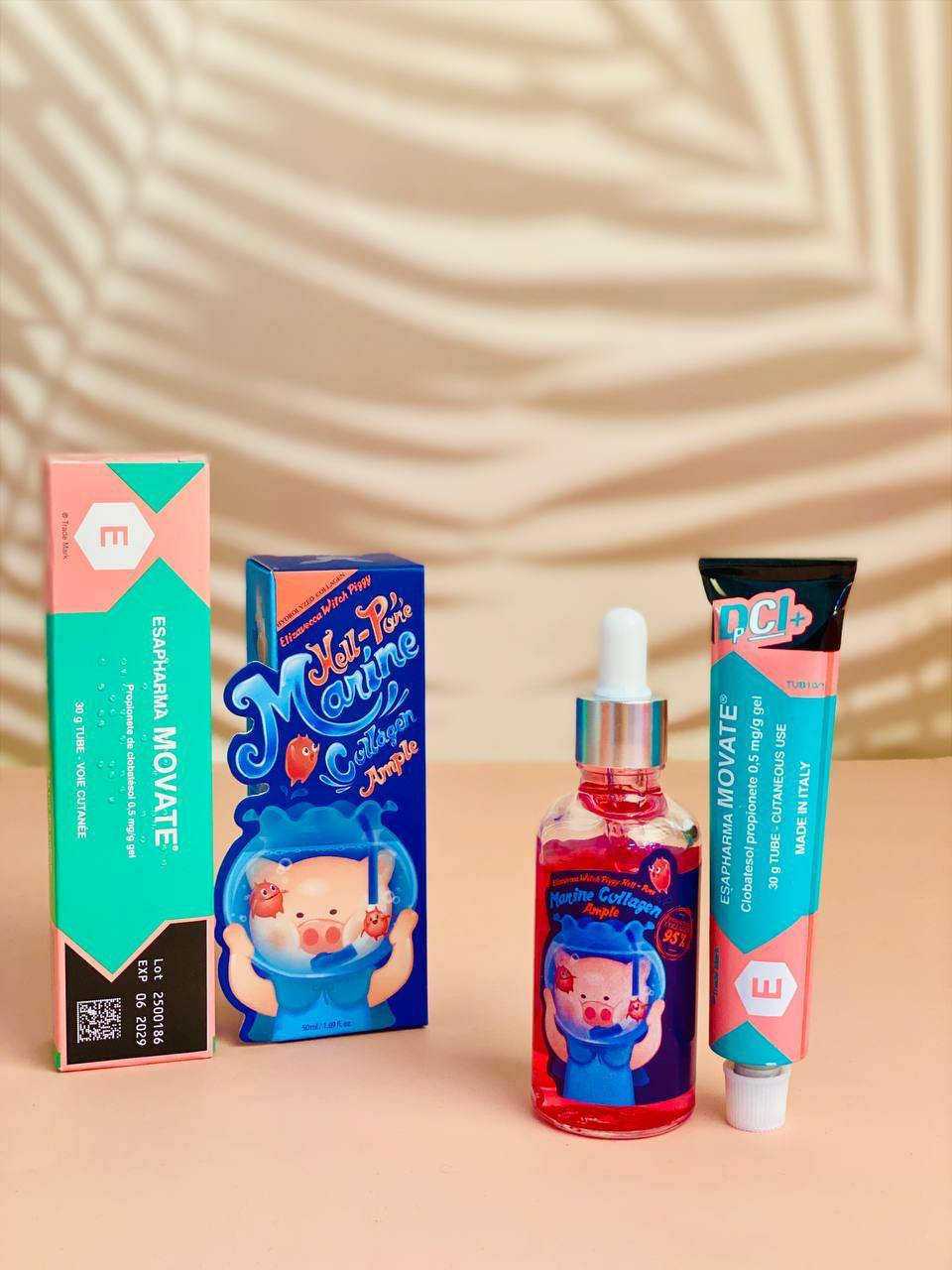 ✨ عرض العناية والترطيب المميز ✨
دللي بشرتج بهالمجموعة الرائعة اللي تعطي نعومة وترطيب وإشراقة واضحة من أول استخدام 💖

💧 سيروم Marine Collagen Ampoule
يساعد على ترطيب البشرة بعمق ويعزز نضارتها ويخلي البشرة أنعم وأكثر حيوية ✨

🌸 كريم Movate
يساعد على تهدئة البشرة ويخفف الاحمرار والتهيجات ويخلي البشرة مرتاحة وناعمة 🌿

💖 مناسب للعناية اليومية بالبشرة ويعطي نتيجة حلوة مع الاستمرار


**إذا كنت صاحب هذا الإعلان وتريد حذفه لأي سبب، رجاءا أرسل رسالة إلى الدعم الفني**