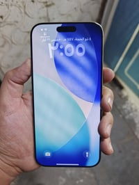 ايفون 16 pro max للبيع ذاكره 256 البطاريه 91 جهاز ماستر كارتونته موجود...