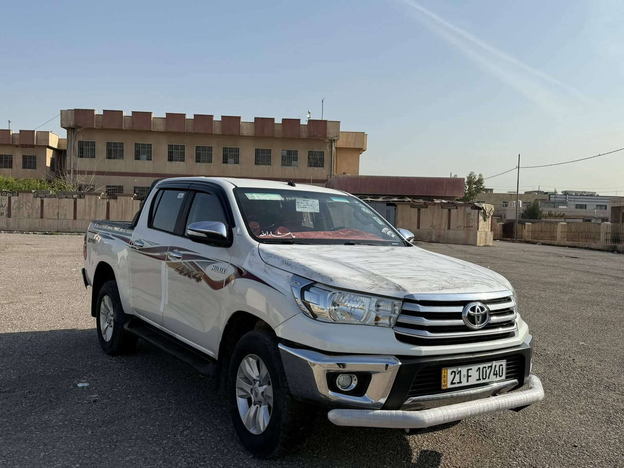 توێتا هایلۆکس2016 پـارجه  ڕەش       شه ريكه سه يد نه هرؤ  
 پارچە رەش لەسەر ساخی هیچ نییە  بۆدی نەگۆڕاوە بیلادیه سبوخ نیە    
گير مه كينه به شه رت   نه كراوه ته وه سه نه وي هه تاوه كوو2028 نويه  4 تايه بؤ به ستراوه
شوێن هەولێر 
  ***********

ئـەگەر سەیارەکەت دەفرۆشیت نامە بنێرە با بلاوی کەینەوە لۆت
