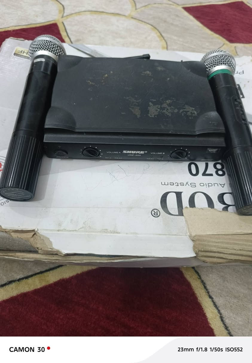 اجهزه لاسلكي دفع ونقاوه استخدام قليل


**إذا كنت صاحب هذا الإعلان وتريد حذفه لأي سبب، رجاءا أرسل رسالة إلى الدعم الفني**