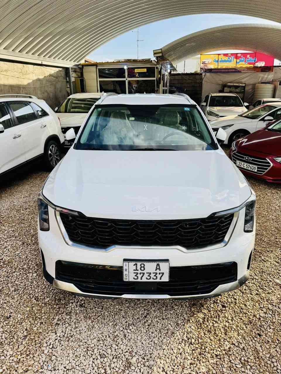 سورنتو 2025 خليجيه دبل كامره 
ويل 20 داتا شو 
فول عدى البانوراما 
ماشيه 4 الاف 
رقم بابل
السياره جديده وجاهزه بيها بابين مبدله اصليه نفس اللون شرط
بدون صبغ السياره 
السعر 288 وبيها مجال بسيط 
ومكانها كربلاء طويريج ***********
