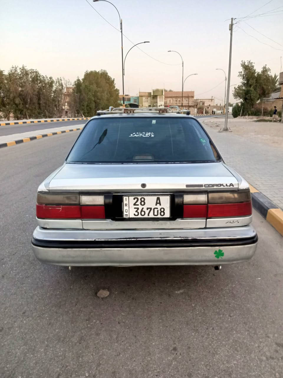 السلام عليكم 
للبيع كورلا اوتوماتيك موديل ٩٢ رقم نجف دولي هزه وسنويه جديده لل٣١ سياره بلاديه كير اوتوماتيك ومحرك جديد تبريد ثلج حداديه جديده وتخم تاير جديد كهربائيات جاهزه السعر ٣٢ مكاني نجف ***********
