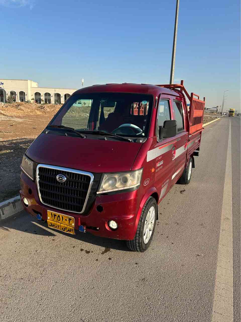 گۆناو دەبڵ مۆدێل ٢٠١٢ بێ لێدران و بێ سبوغ سەیارەیەکی بێ کێشە و توند و تۆڵە رەقەم هە ولێر سەنەوی لە ٢٠١٧ بە سەر چوە گێر مەکینە تەبرید ساردوگەرم و ئەکسل و براوە و وەرگەران و بە ناوکردن بە شەرت هەزەی نوێیە تایەکانیشی مانگێکە بەستراوە ناونیشان هەولێر 
***********
*********** أربيل, العراق

