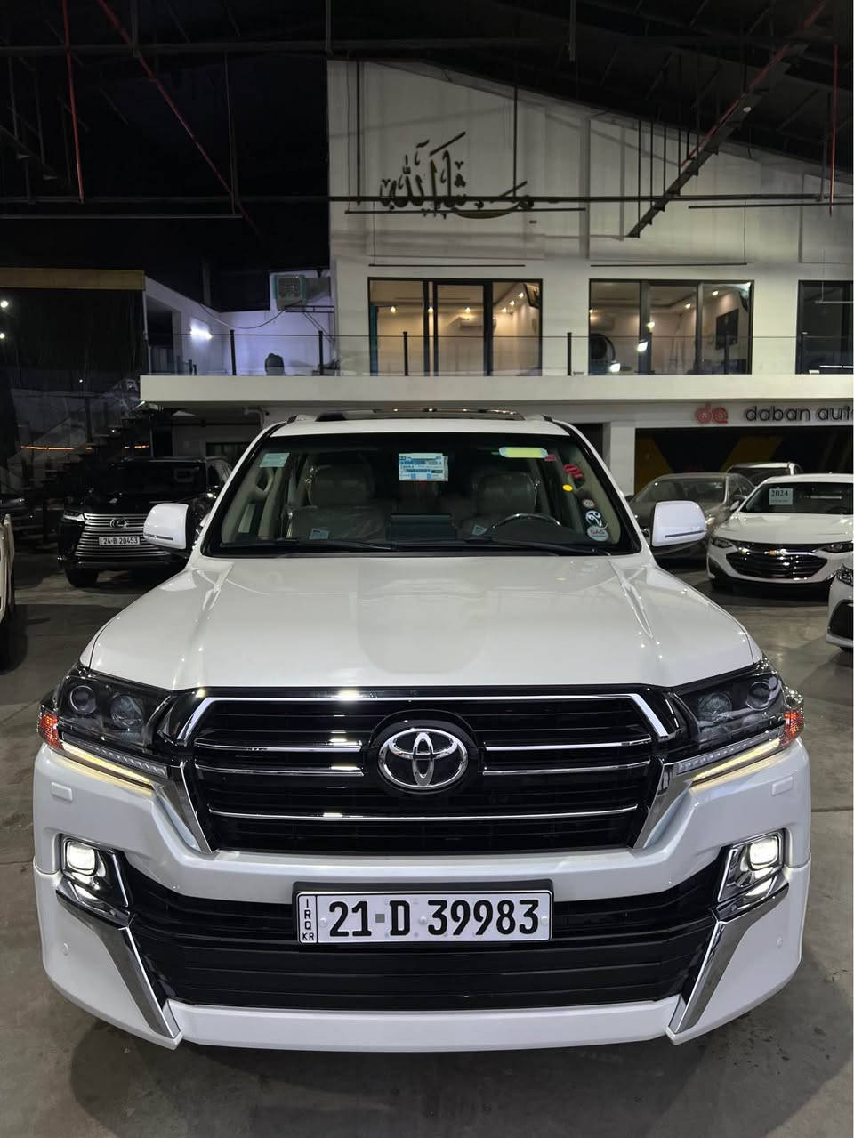 Toyota Land Cruiser 2020 v6 grand touring SAS

‎🔷سياره اخت زيرو بل باکیت
‎ ماشيه فقط 43 الف كيلو
————————————————————
‎🔷 تويتا لاندكروز موديل 2020 GXR
‎سياره زيرو شريكه ساس فول موصفات
‎سياره مكفول كفاله عامه من كلشي
‎حتا دعاميات شرت 
‎بدون صبغ + بدون بارد + بدون شخوط
‎بدون تكحيل + بدون رصعه _ رمل مابيها

————————————————————

‎🔷محرك كير بشرط مامفتوح
V6 ستە سلندر
————————————————————
‏‎🔷فول فول المواصفات  
‎بصمه + تشغیل عن بعد + الانزلاق +كشن جلد + كاميرا
‎  شاشات ايباد بيلادي + 3 شاشات
‎ثلاجه + زينون+ گيج ليزر +الفتحه 
‎+هواء مزدوج + نيظام ايكو سبورت +
‎+ کشنات ٢ كهرباء _ ٣ دگم +صندوق جک کهربائی
————————————————————
مکان سلیمانییە 
سعر 548 و مجال بسیط
*********** السليمانية, العراق
