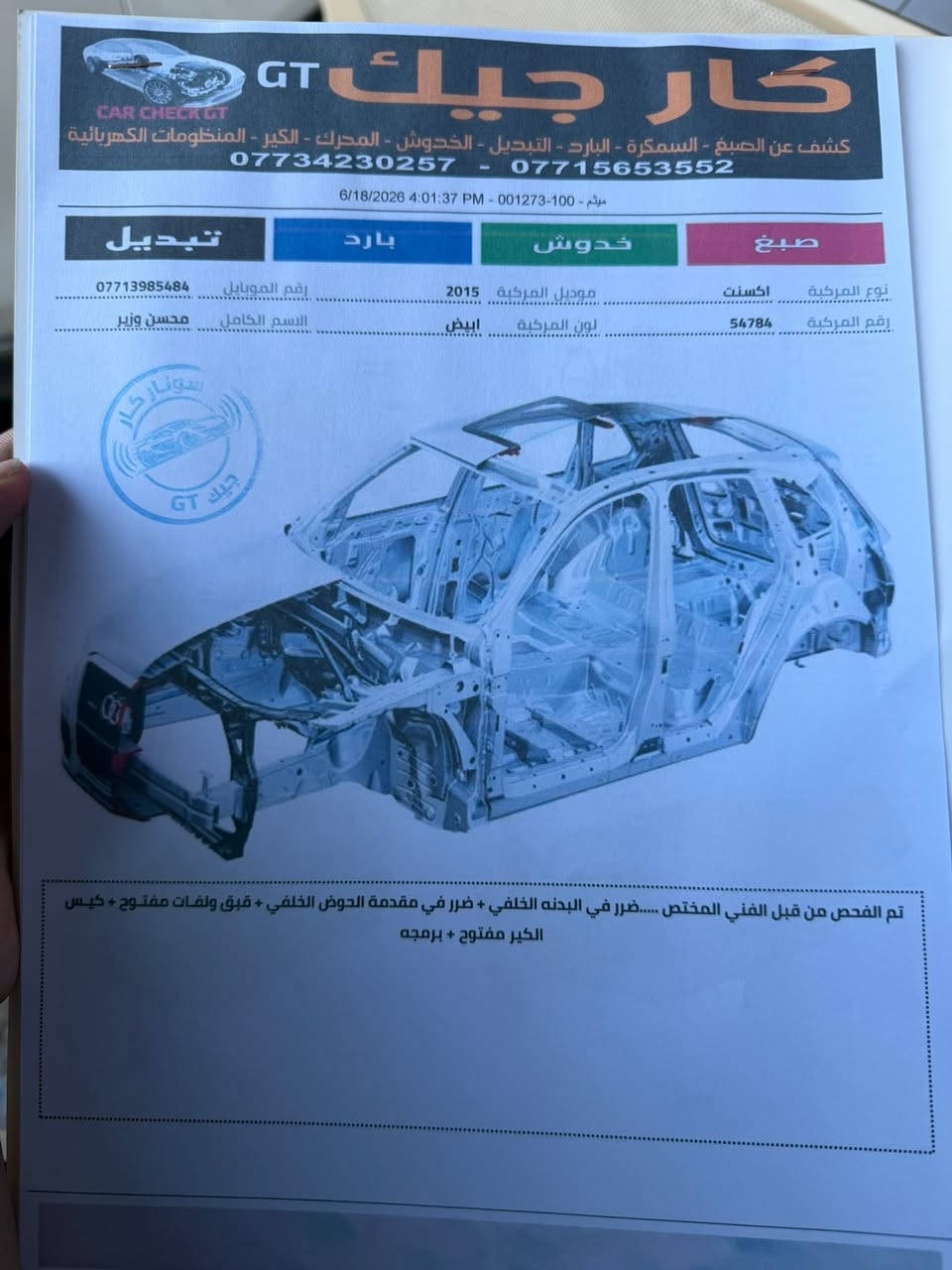 السلام عليكمً
أكسنت موديل  2015 خليجي بسمي 

السعر 97 كل التفاصيل بالسونار داخل المنشور 

الرقمً ***********
