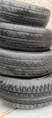 4 تايرات • نص عمر • مع ويل واحد