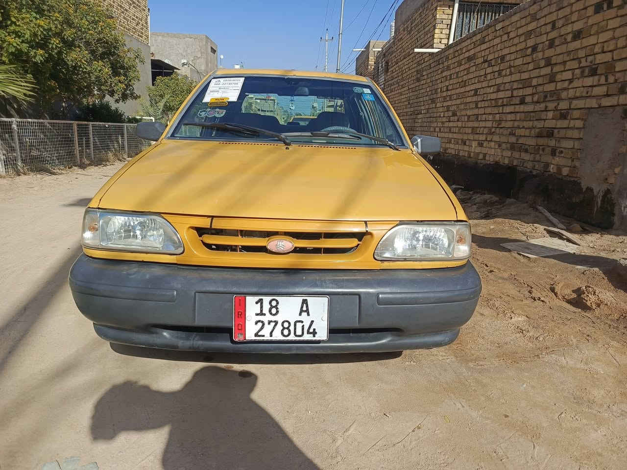 سلام عليكم سايبه موديل 12 سياره جاهزه بس الماكينه بيه خيط بخار مصفره هيئه وغرامات سنويه جديده سياره مصفره 
سعر 26
وبيه مجال مكاني نجف 
***********

***********
