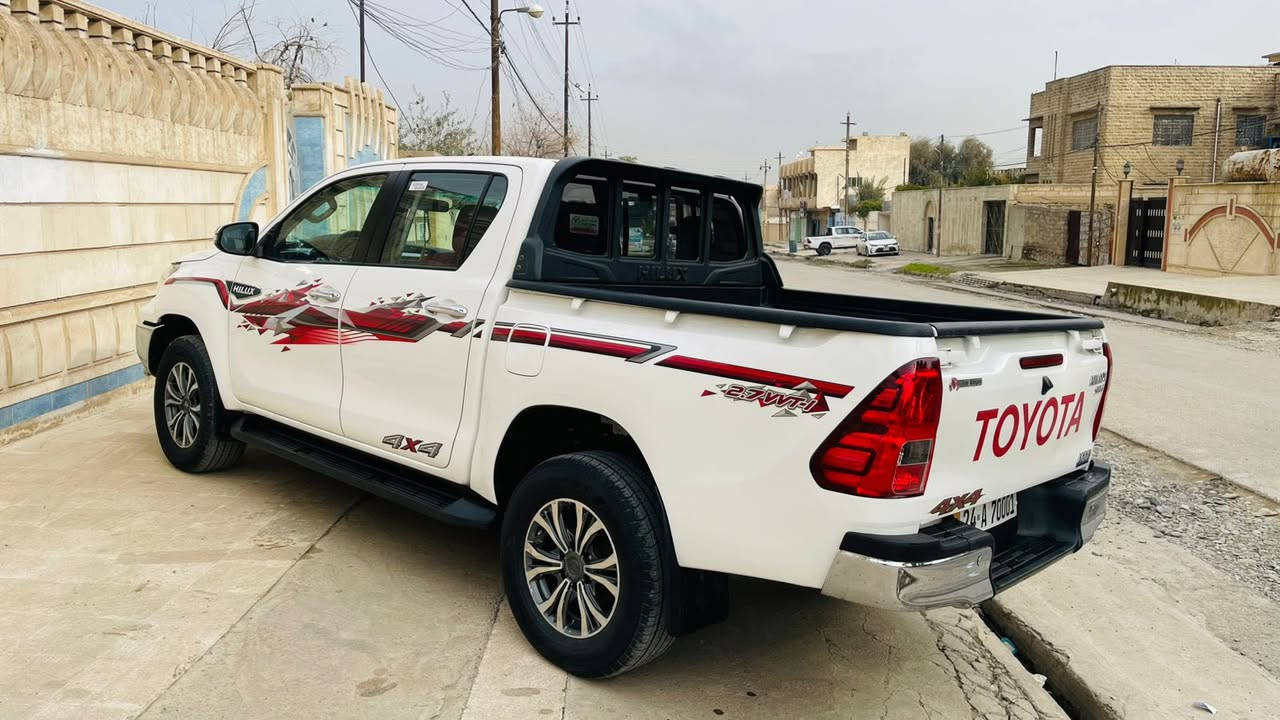 تويوتا هايلوكس بيكم 2020 السعر مناسب
رقم دهوك الجديد ماشية 133 الف كيلو متر مكفولة كفالة عامة كير عادي تحكمات ستيرن تبريد لمس كشنات حار بارد اشاير مري تبريد قطعتين وباقي المواصفات المعروفة مكان السياره موصل حي اليرموك للأستفسار ***********

***********
