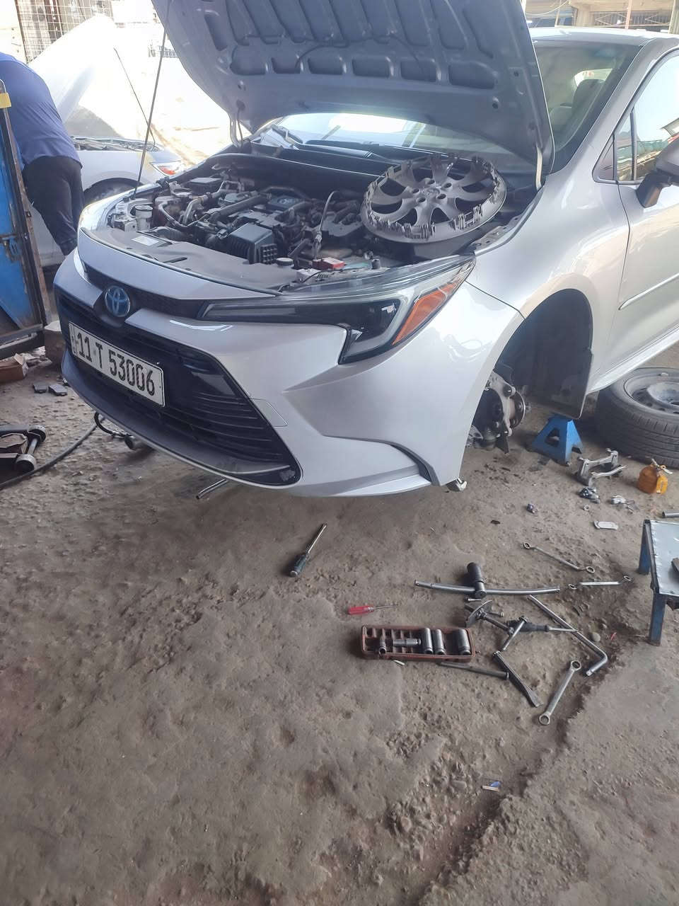 #كورلا 2024 
خطارنه اليوم من محافظة الرمادي  الحبيبه كل خطوه بالف هلا 
سياره بيه طبه قويه أو رجفه من 40 إلى 80 بعد الفحص تبين  الدرايم شفتات داخلي جهه يسري تالف  تم الاستبدال ورجعت السياره طبيعيه ١٠٠٪؜
#العنوان صناعة البياع الشارع الرابع مجاور مطعم ابو ايهاب 
#للأستفسار *********** علي الحداد
