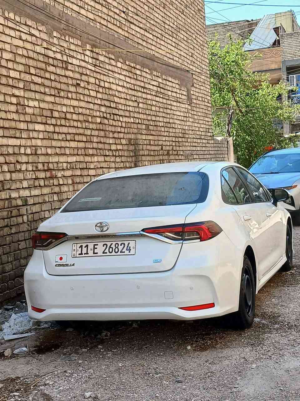 السلام عليكم للبيع فقط كورلا موديل 22 سياره ماناقصهه برغي ماشيه 122 بسمي وسونار مرفق ويا الصور السعر 143 وبيهه مجال مكان السياره بغداد الشعله الاتصال ***********

