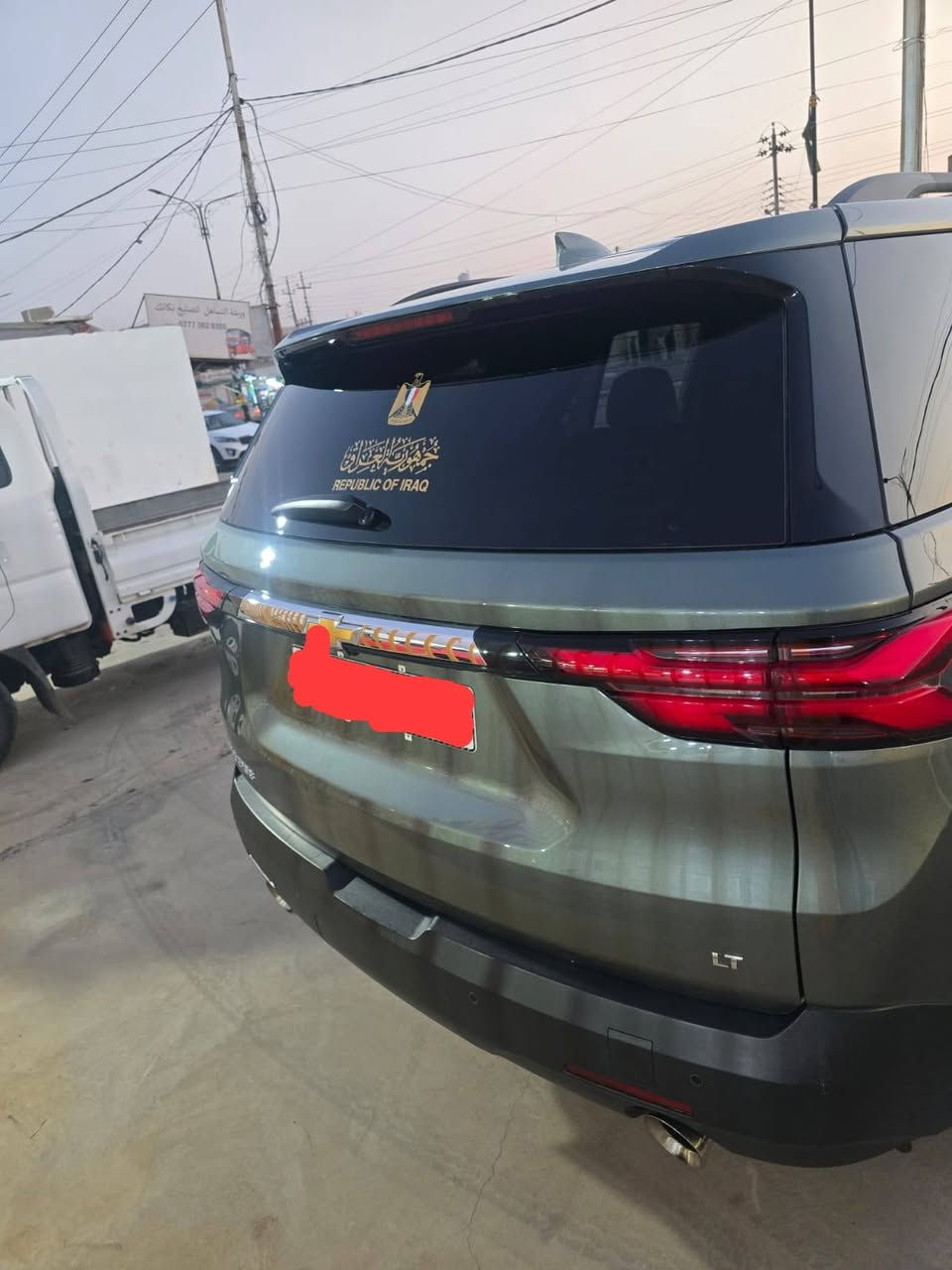سلام عليكم ترافرس موديل ٢٣ مواصفات LT وارد امريكي حادثها جاملغ وبنيد مبدل الاصلي والباقي مكفوله من كلشي كير مكينه حداديه ماشيه ٤٨ رقمها بغداد مكاني ميسان أبو رمانه للستفسار سنويه جديد  ‏‪***********‬‏/‏ ‪***********‬‏
