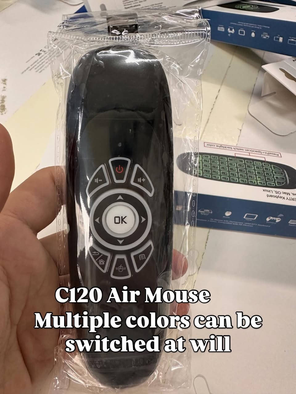 🔥🔥🔥Super handy Air Fly Mouse! 😍😍😍Ultra-smooth air remote control operation
Compatible with mobile phones, computers, TVs and projectors for all devices
Long-distance control, free your hands, perfect for office work and watching dramas
Smooth and sensitive touch, essential gadget for home & office!
🌍WeChat：19207038499
☎️WhatsApp：+8613802567011
#AirFlyMouse #SmartRemoteControl #OfficeMustHave #DigitalGadgets #BlackTechElectronics


**إذا كنت صاحب هذا الإعلان وتريد حذفه لأي سبب، رجاءا أرسل رسالة إلى الدعم الفني**