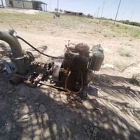 ماطور للبيع 2 بستم  مرغوب مع صونده 6متر السحب 6انج الدفع 5انج 07830766...