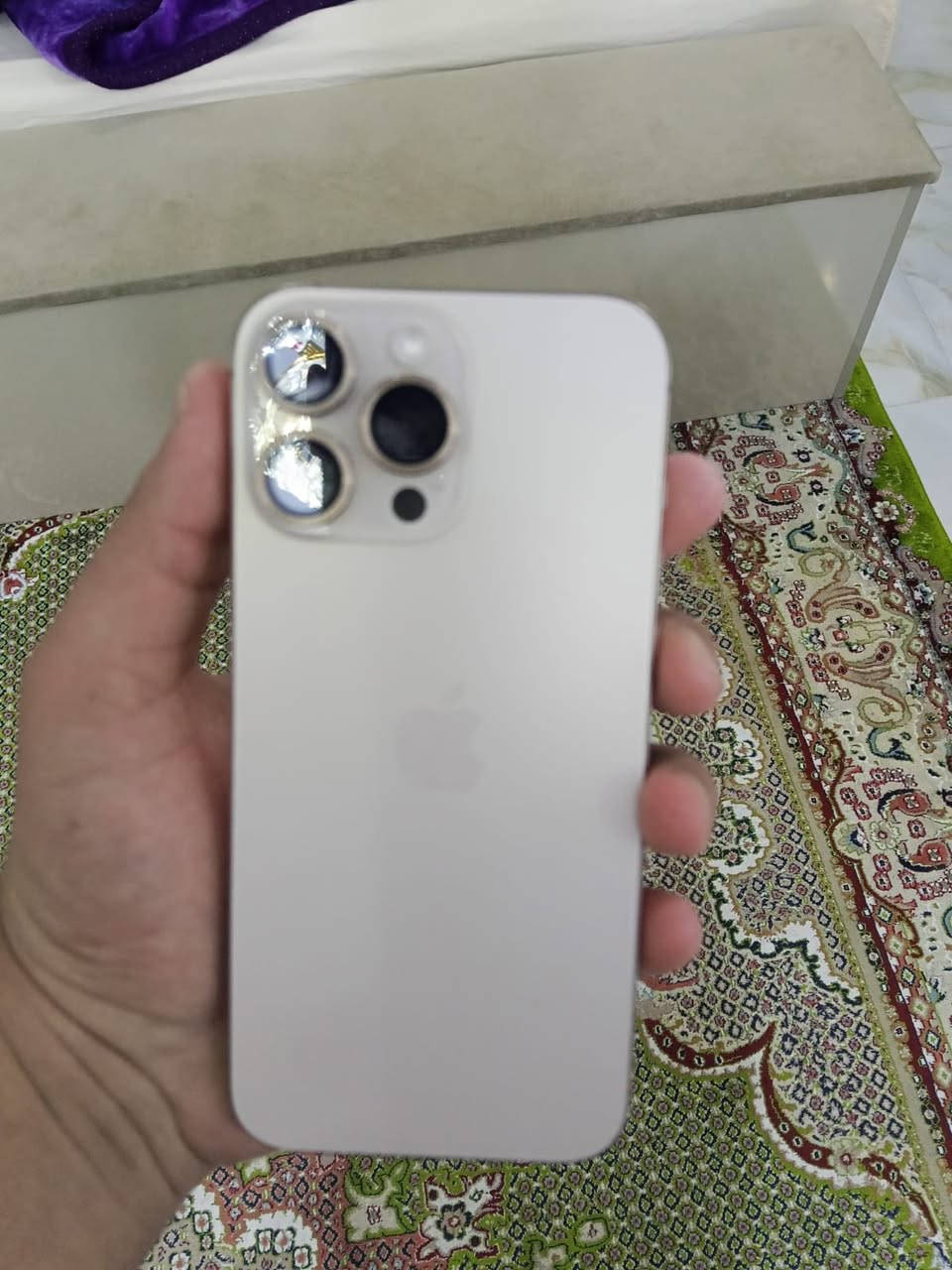 السلام عليكم شباب جهاز 16 pro max للبيع نضافة ١٠٠ بطارية ٩٦ بعدة داخل الضمان عربي شرق اوسط AEA سعرة 1500 وبي مجال رجائا الميعجبة السعر لايتفلسف براسي محتاج وريد ابيعة و الاسعار صاعدة شوفو السوك 
مكاني بغداد مدينه الصدر ***********
