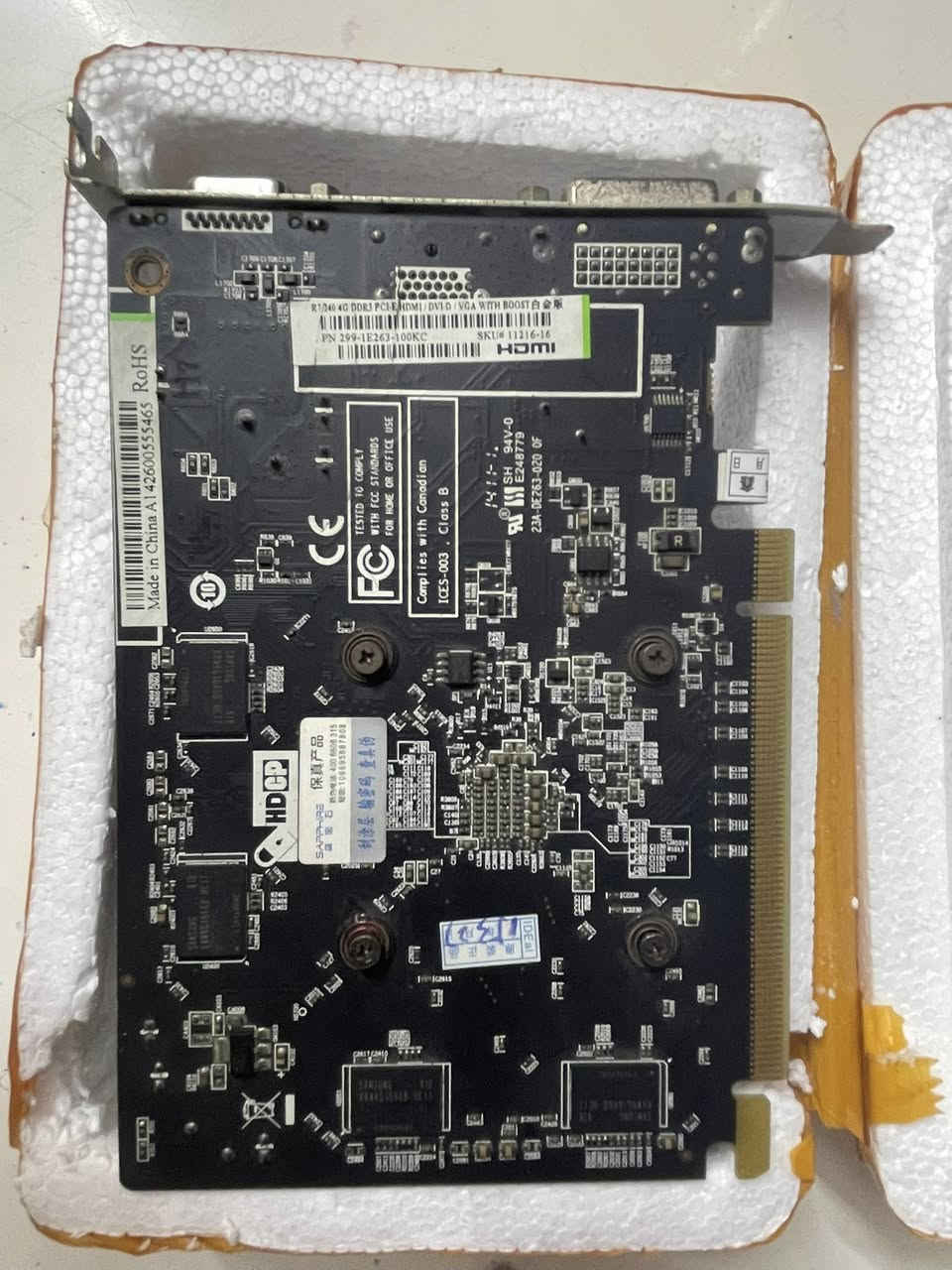 سلام عليكم كرت شاشه AMD Radeon R7 200 Senes للبيع شغال ما بي عيب يفيد التصفح و العاب خفيفه تفاصيل الكرت بل الصوره  سعر 30 مكاني( كركوك حي عسكري )


**إذا كنت صاحب هذا الإعلان وتريد حذفه لأي سبب، رجاءا أرسل رسالة إلى الدعم الفني**