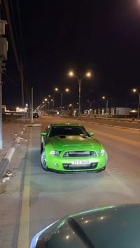 وبركاته شلونكم شباب  فورد موستنك لبيع موديل ١٤ سياره حلوه ومميزه 💚 اخض...