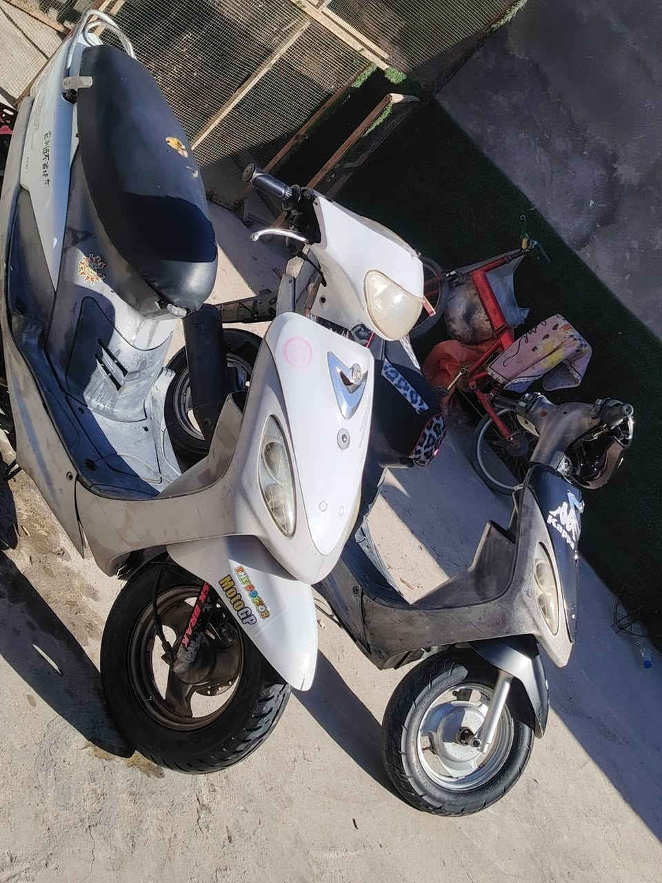 السلام عليكم دراجتين ماكس منغولي للبيع يخبلن البيضه عوزها كهربائيات والسوده عوزها بس سلف لو شخاطه العنوان حله بابل البيضه السعر 350والسوده السعر 400وبيهن مجال بسيط الأستفسار على الرقم ***********
