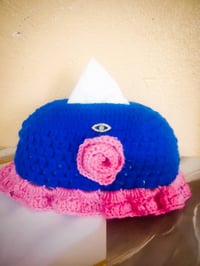 حافظة مناديل • كروشيه • شغلي