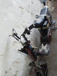 دراجه شحن • 4بطاريات • بريك ورا عاطل