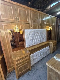 غرفة نوم • خشب عراقي • زان ٥ ملم