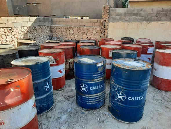 مكلف بل نشر
براميل نضيفه سعر 20 الف تستخدم كل شي 

العنوان راوه مقابيل دائره ماء 

*********** اتصال على رقم
