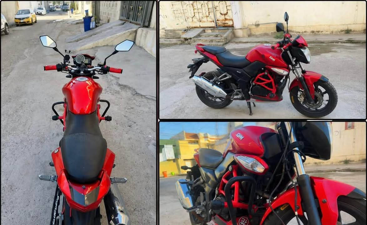 دراجه سايم بطحه موديل 22 دراجه1/1
محرك 200 برغي ممفتوح بالدراجه ع شد الشركه  شرط تجي تفحص وتشوف كامله مكمله ومرقمه رقم مميز السعر 18.5 والتحويل ثاني يوم مكلف بالنشر 
***********

