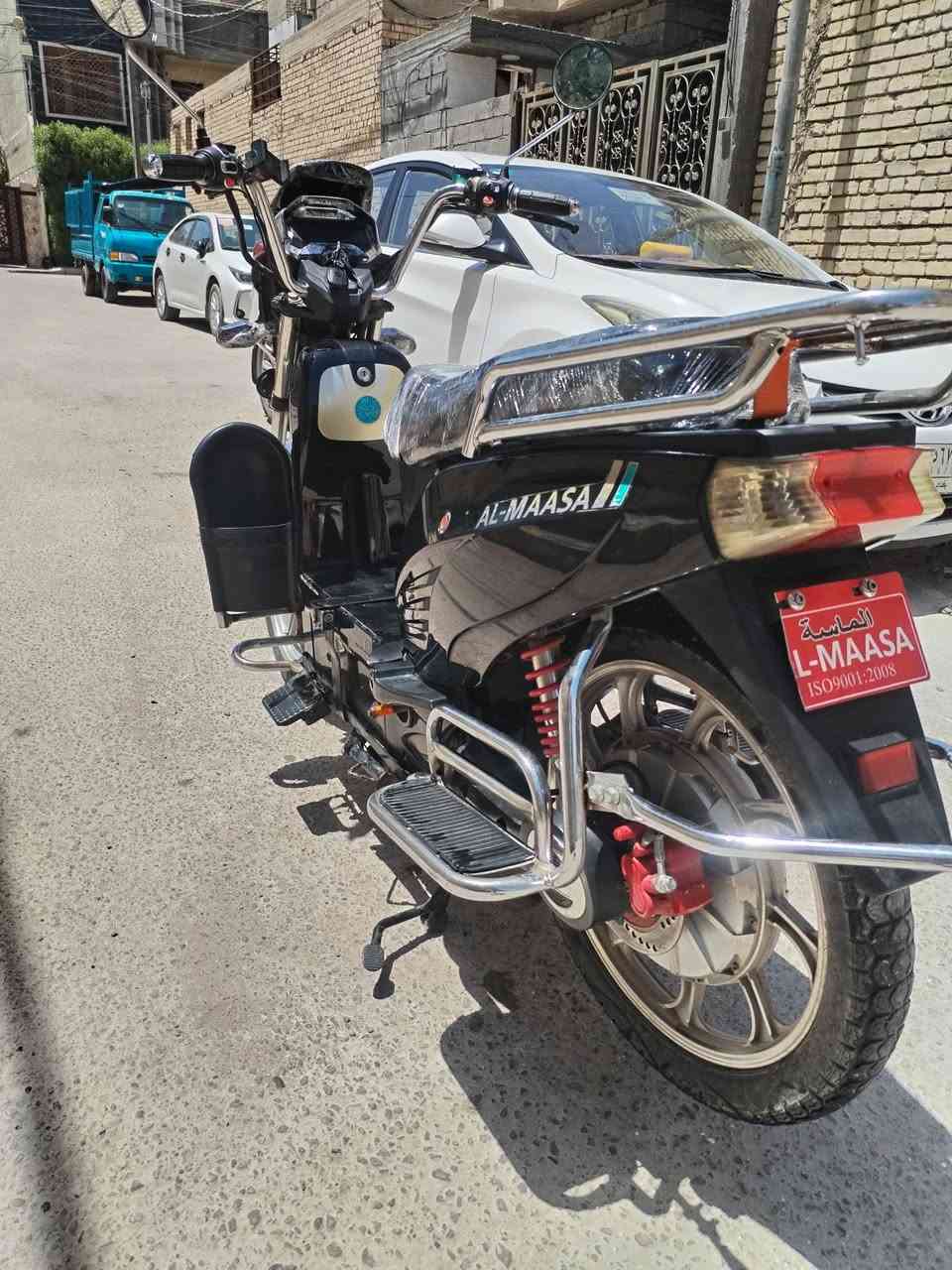 دراجة للبيع ماسة موديل 24جهاز مانع سرقه جهاز تشقيل من بعد كهربايات شقالة مابيهة كل نقص دراجةجديدة  بطاريات عل الفحص نضيفات السعر 425وبي مجال ***********
