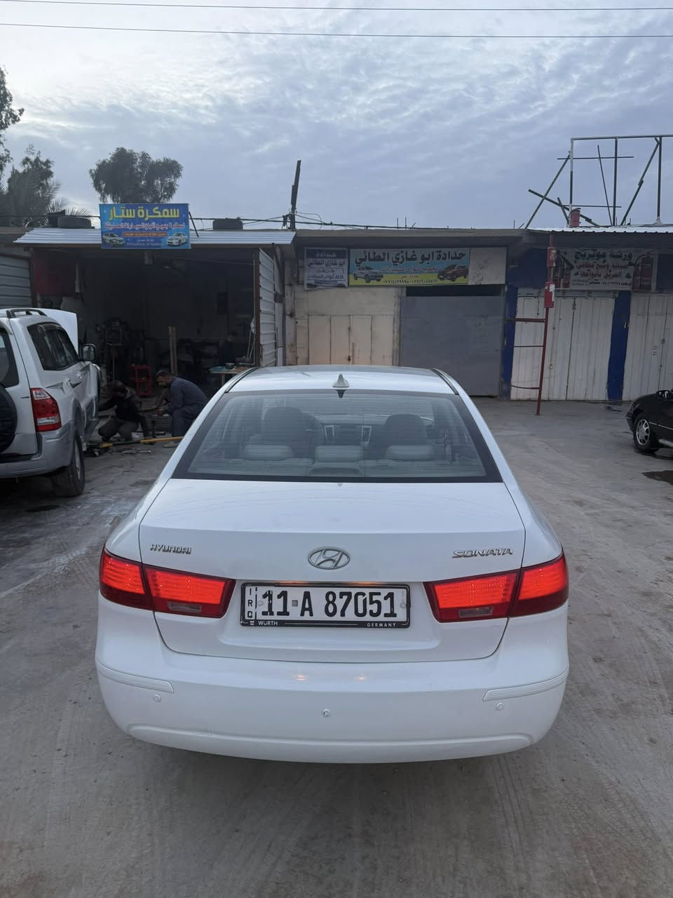 السلام عليكم سوناتا مديل 2009امريكي حادثهة جاملغ خلفي بدون اي دواخل وبيهة 3قطع رش اثر تكشير محرك2400دوش محرك وكير مامفتوحات عل وضع الشركه صدر امامي خلفي جديد تبريد تدفئه تخم تاير جديد سياره مابيهة اي نقص السعر 110وبيه مجال مكاني بغداد المحموديه ***********
