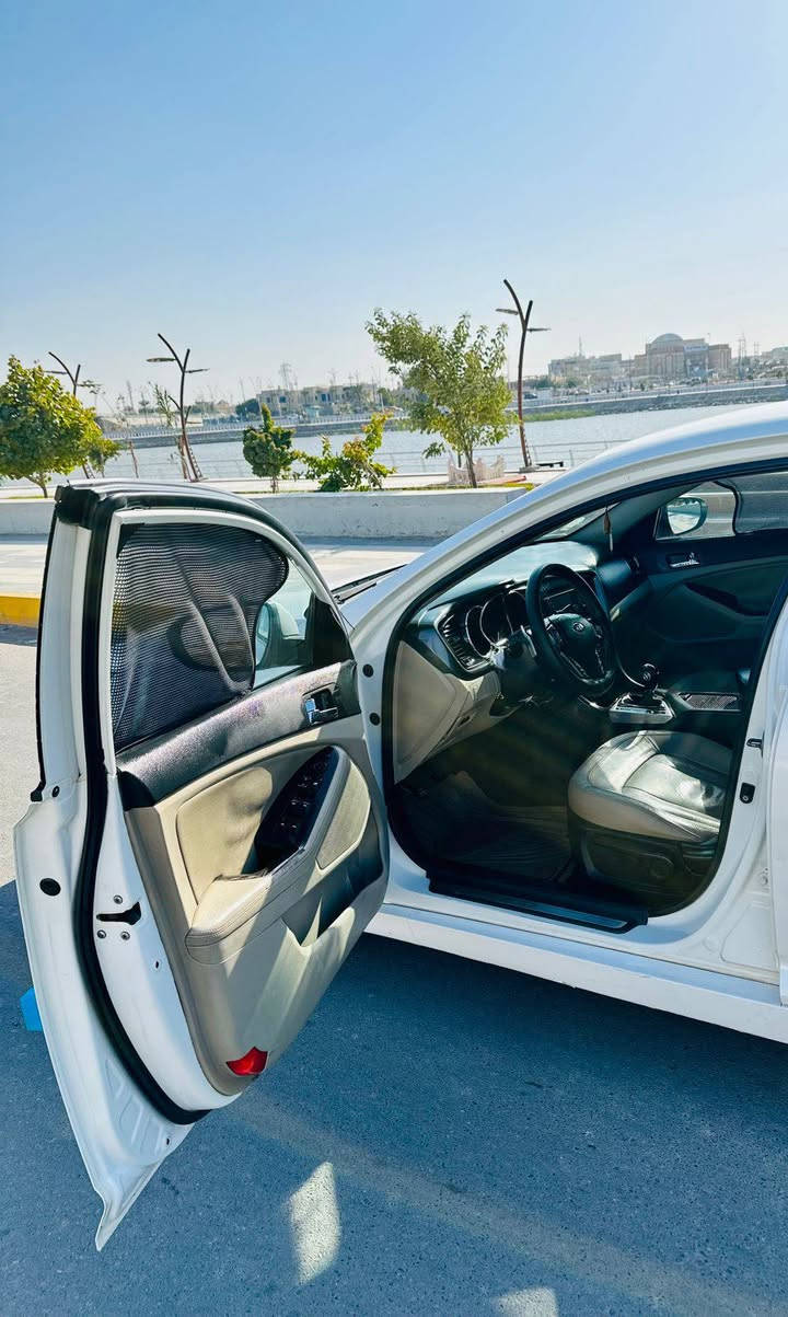 اللهم صلي على محمد وآله محمد
کیا اوبتيما خليجي 2013
بجم محدث ٢٠١٥
رقم كربلاء بسمي مشروع وطني السعر 136 مكلف بل نشر 
كفاله عامه من ظربه وصبغ وتبديل حضور وخياس
محرك ٢٤٠٠ ما مفتوح
بصمه
جلد
داخل صاج
کامره بلاتوث حاكيه AUX USB
دبل کزوز
حساس خلفي
ويل کب
دسك امامي خلفي
تبريد قطعتين
يدات نيكل
اشاره بالمري مري شفط
تحكم ستيرن جهتين
بلاجكتورات لد
جاهزه السياره كير ومحرك كفاله حداديه وطخم تاير وتبريد كفاله ع الفحص
السياره جديده جدا
 
مكاني ذي قار مركز
اتصال ع رقم فقط  ***********
