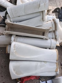 رجل مغسلة • قطعة وحدة • قطع غيار