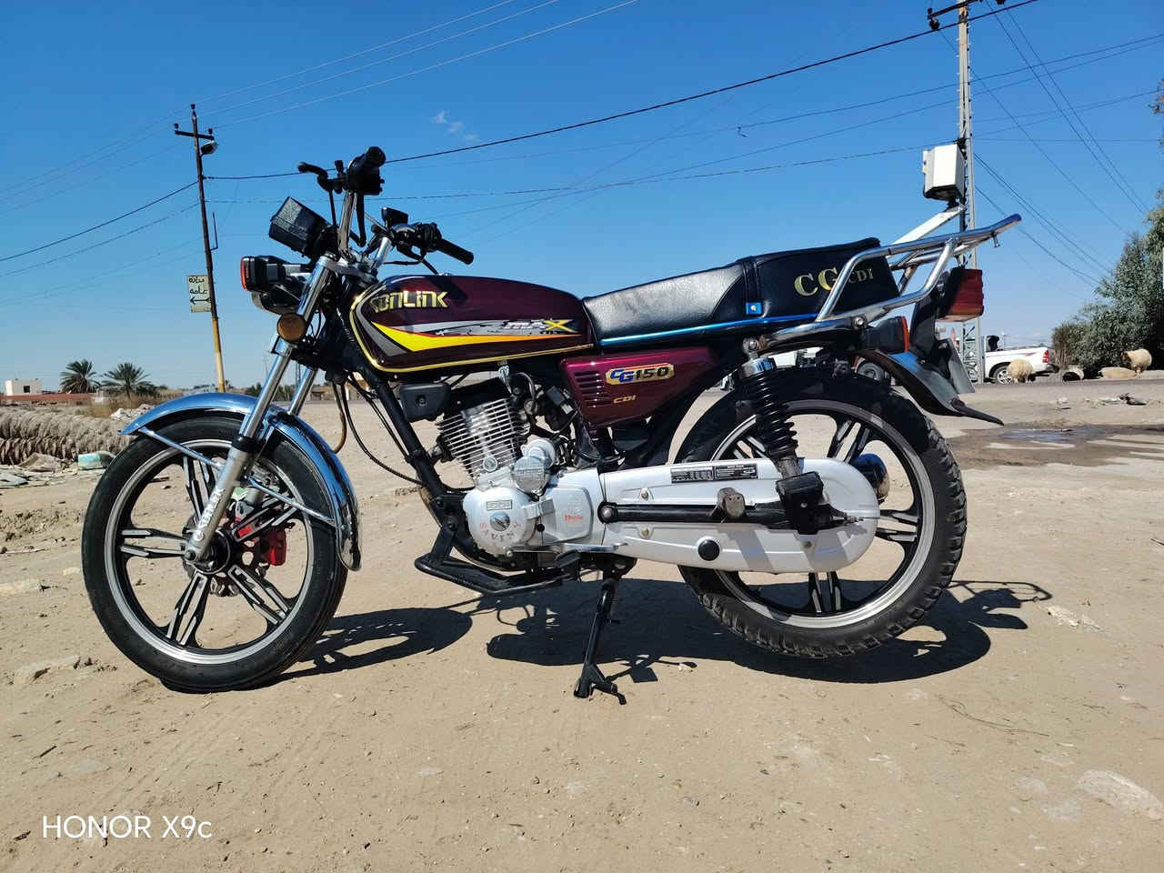 اسلام عليكم متاح دراجه إيراني خمسه كير موديل 22 بيهة أوراق منفيس للاستفسار علرقم***********//***********
