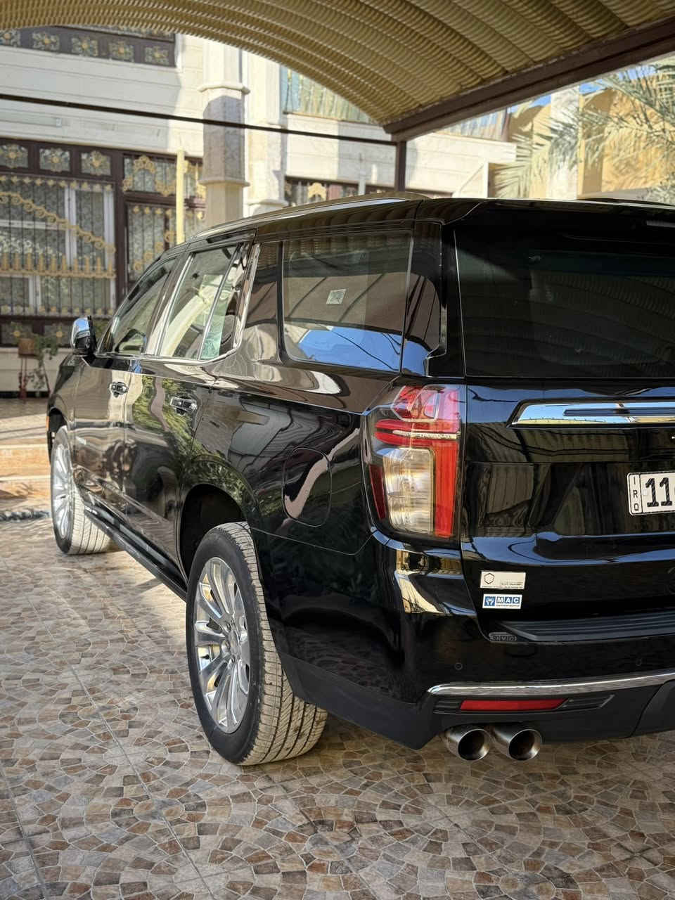 السلام عليكم للبيع شوفرليت تاهو موديل 2022 برايمر اعلى فئه علامه ضوء القمر رقم بغداد بسمي مشروع وطنّي مكفوله كفاله عامه 
جديده معنى الكلمه 
فول موصفات 1/1
بصمه تشغيل 
5بصمات 
تشغيل عن بعد 
بنراما طكتين 
كشنات الاماميه كهرباء +تدفئه تبريد 
كشنات جلد 
كشنات خلفيه كهرباء 
خزن كشنات
دوساد كهرباء
12 ايرباك 
سبعه راكب 
ثلاث قطع تبريد 
جنطه كهرباء 
رادار الإمامي 
رادار خلفي 
خمس كامرات 360درجه 
شاشات خلفيه +سماعات
داتا شو 
جكات 
خمس كامرات 
كشن هزاز 
شاشه لكترونيه 
محرك V8/5300
نقطه عمياء 
تحديد مسار 
كل غراض شركه موجودة
وباقي موصفات برايمر معروفه 
ماشيه (80)الف حقيقي 
السعر (530)اوبيها مجال 
ألاستفسار اتصل عل الرقم *********** 
مكان سياره بابل
