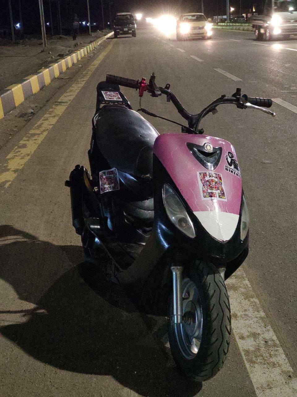 دراجة ماكس منغولي حربية شلعة ومعدل
تايرات جدد كلجات جدد نگرة سلف دراجة شغل وطلع وين ما تريد كفرات فقط البيها
السعر 265 
مكان سوق الشيوخ


**إذا كنت صاحب هذا الإعلان وتريد حذفه لأي سبب، رجاءا أرسل رسالة إلى الدعم الفني**