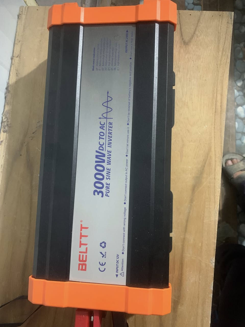 السلام عليكم عاكسه شغاله بس متنطي كهرباء 3000 واط 12 فولت تنطي220 البيع (فحم)


**إذا كنت صاحب هذا الإعلان وتريد حذفه لأي سبب، رجاءا أرسل رسالة إلى الدعم الفني**