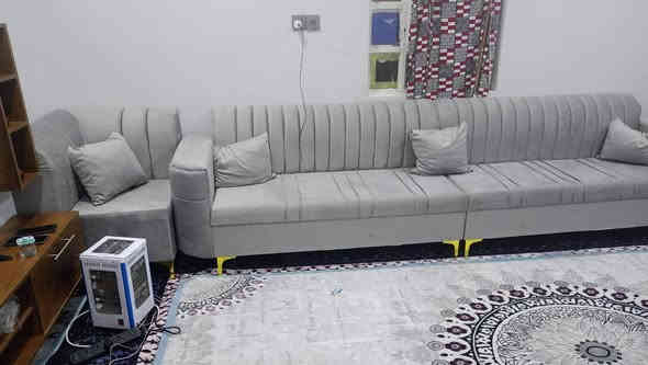 #معرض_علاوي_الدغيش_للاثاث_المنزلي 🫡❤️
تـم بـحـمـدلله تـجـهـيـز احـد زبـائـن مـعـرضـنـا 
بـ ديـوان قـيـاس 12 مـتـر اضـمـان حـقـيـقـي 5 سنوات 
شـغـل درجـه اولـى خـشـب بـلـوك _ اسـفـنـج درجه اولى _
قـمـاش رولكس اصـلـي _ ارجـل حـديـد ضـد الـصـدا 
( شـايـف كـل الـخـيـر ومـضـيـف عـامـر ان شاء الله )
#العنوان_بيجي_داخل_السوق_مقابل_اسواق_الشاطي
للاستفسار او الحجز / *********** _ واتساب 
*********** ( واتساب / علاوي الدغيش)
واهلا وسهلا بجميع زبائننا الكرام وحياكم الله
