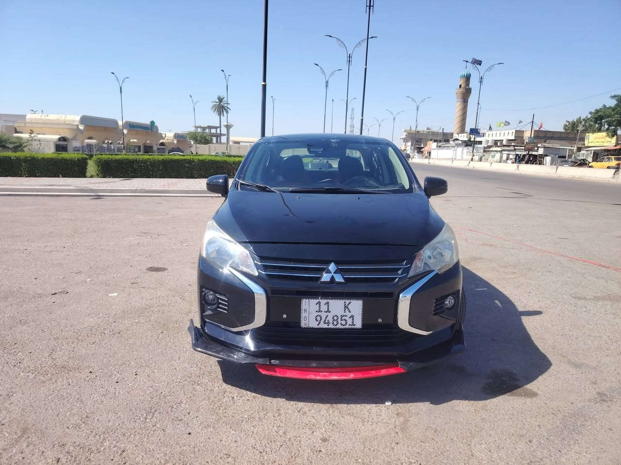 سلام عليكم مسبوشي ميراج  البيع موديل ٢٤ سياره بيها ٤ قطع صبغ تبريد شغال حلوه سياره  بسمنه عارضها ب ٩٠ وبيها مجال بسيط مكان بغداد جزيره سياحيه فحامه ***********
