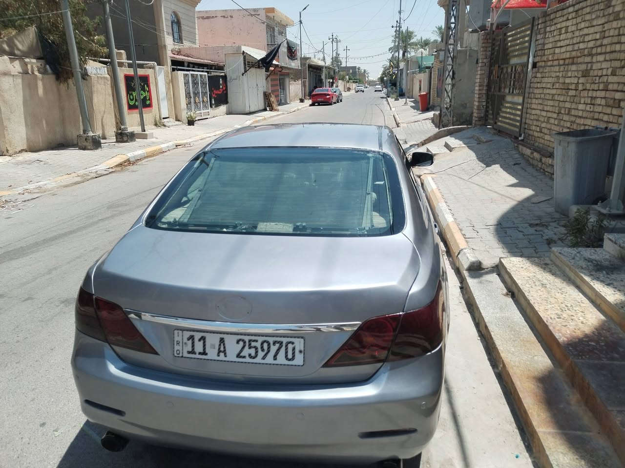 السلام عليكم تيوتا اريون موديل 2008 رقم بغداد السياره اليوم طلعتها من الصبغ صبغ فرن جانت جارده السياره كلها حادثها الجاملغ الخلفي الأيمن  كير مكينه جدد السعر ٧٥ وبيها مجال التبريد من تمشي يبرد من توكف يبوغ وهذا رقمي *********** مكاني محافظه واسط الكوت مركز المدينه
