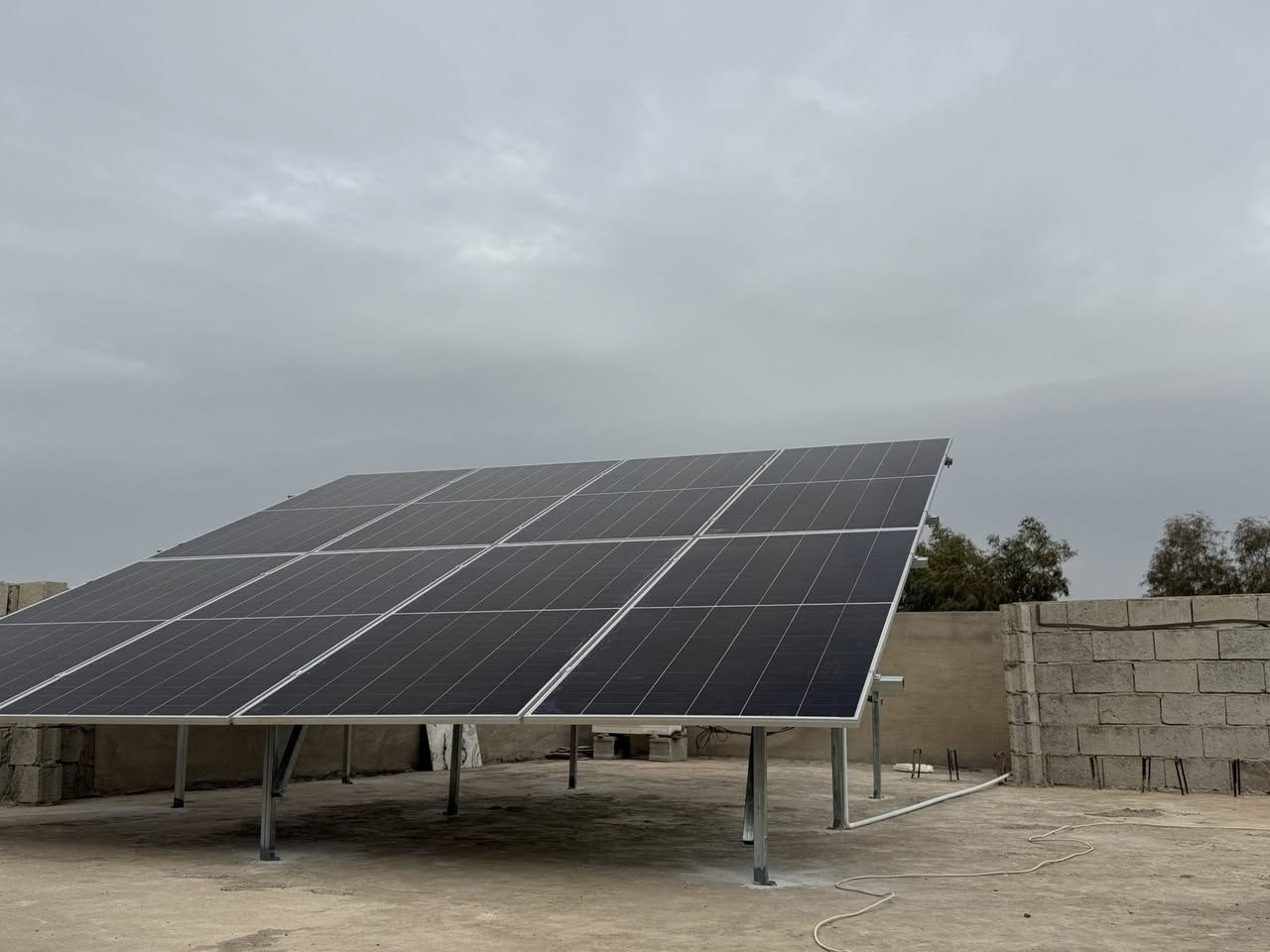 تم بفضل اللّٰه تركيب منظومة طاقة شمسية من قبل كوادرنا في 

#قريةباجوان
للاخ :: طه حمادة ابو ياسين  
  
✅ نظام طاقة شمسية متكامل بأعلى المواصفات

✅فولتية ثابتة 220فولت 
✅كهرباء مستمرة بدون انقطاع 
✅تشغيل تلقائي عند انقطاع الكهرباء

🔵انفيرتر قدرة(6.2) كيلو واط 
🔵الواح قدرة  (640) واط نوع Aiko عدد 8 
🔵بطارية ليثيوم (314)امبير 16KW

✅صيانة فورية بحالة مواجهة اي خلل فني
✅ضمانات عالية وعمر افتراضي طويل
✅خدمات متابعة مابعد التنصيب

نهاري ☀️(16) امبير
ليلي   🌑 (14) امبير 
 
للاستفسار اكثر الاتصال على الارقام التالية 
***********
***********
⚫️#مكتب #باجوان #للطاقه #الشمسيه
