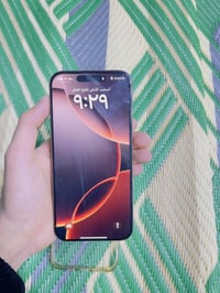 ايفون16pro Maxشرق اوسط ماستر مشحون 22بطاريه100جديد كلشي ما مبدل0777478...